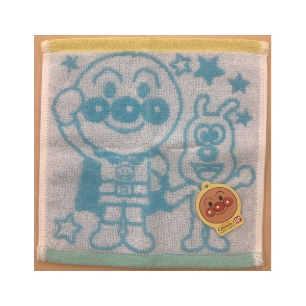 アンパンマン ミニタオル ブルー | イオンスタイルオンライン 衣料品