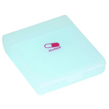 Myカルテ くすり携帯 スリムケース HEC01 テイコブ TacaoF 幸和製作所(ブルー)