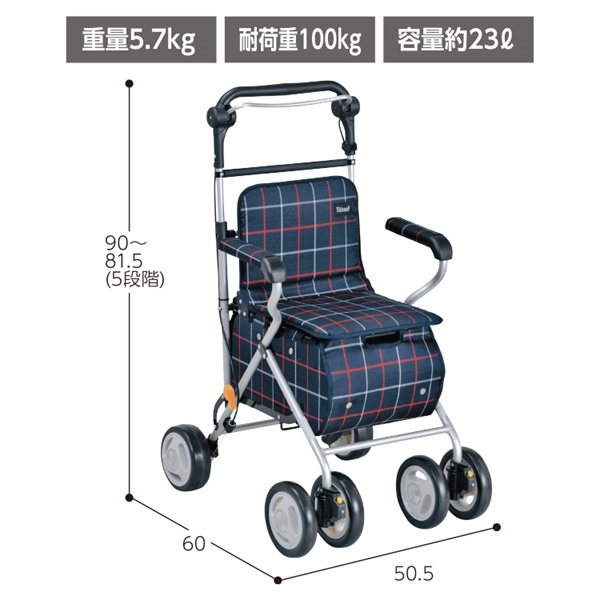 格子紺 ST07 テイコブ TacaoF 幸和製作所(ST07)