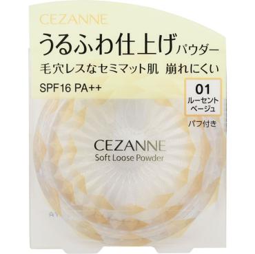 セザンヌ うるふわ仕上げパウダー 01 ルーセントベージュ 5g セザンヌ CEZANNE セザンヌ化粧品