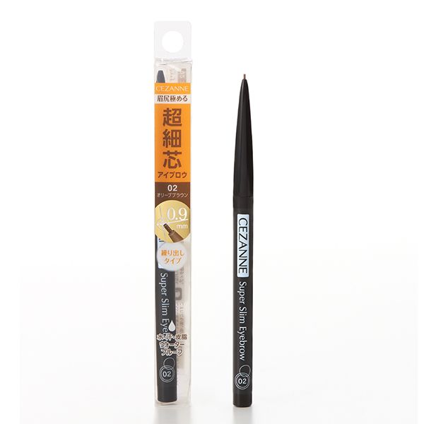 セザンヌ 超細芯アイブロウ 0.02g セザンヌ CEZANNE セザンヌ化粧品(02オリーブブラウン)
