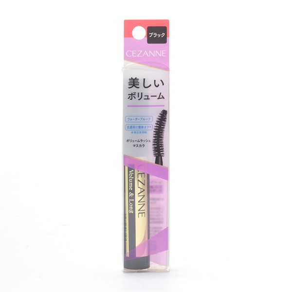 セザンヌ ボリュームラッシュマスカラ ブラック 5g セザンヌ CEZANNE