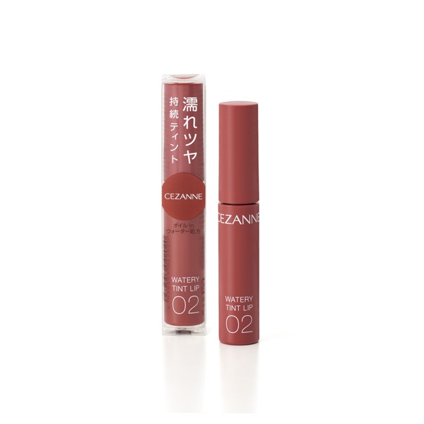 セザンヌ ウォータリーティントリップ 4.0g セザンヌ CEZANNE セザンヌ化粧品(02 コーラルレッド)