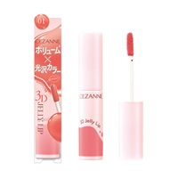 セザンヌ 3Dジェリーリップ 5.0g CEZANNE セザンヌ化粧品(01 ピーチメルバ)