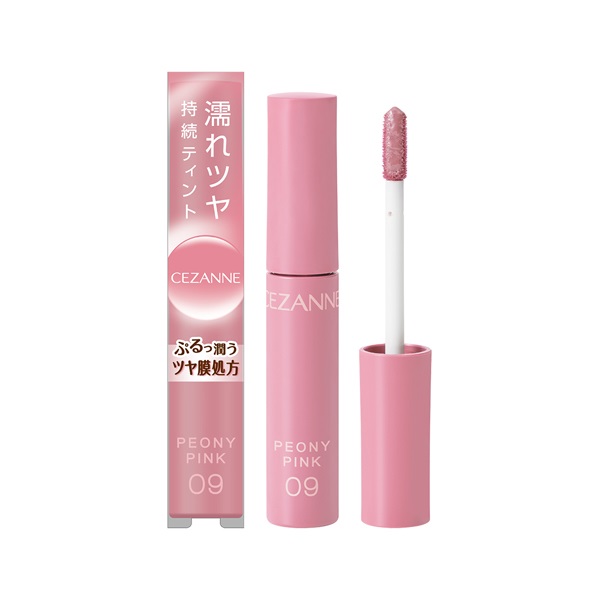 セザンヌ ウォータリーティントリップ 09 ピオニーピンク 4g CEZANNE