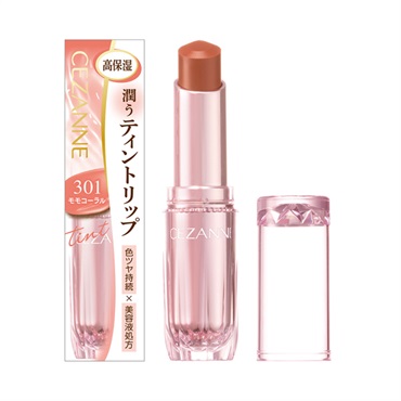 セザンヌ ラスティンググロスリップ Ｎ 3.2g CEZANNE(301 モモコーラル)