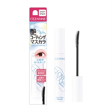 セザンヌ グロウコートマスカラ 6.0g 00 クリアグロウ CEZANNE