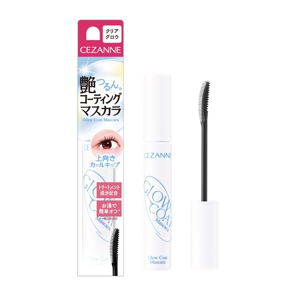 セザンヌ グロウコートマスカラ 6.0g 00 クリアグロウ CEZANNE
