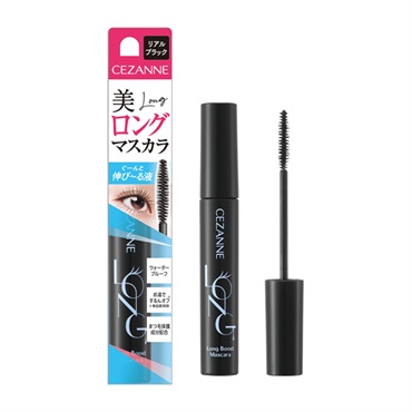 セザンヌ ロングブーストマスカラ 01 リアルブラック 5.7g CEZANNE