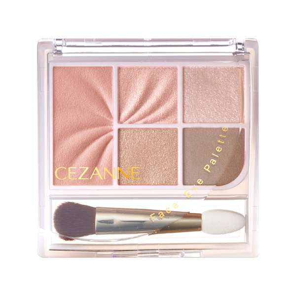 セザンヌ フェイスアイパレット 2.85g 03 ノーブルベージュ CEZANNE