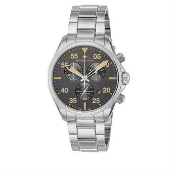 HAMILTON(ハミルトン) カーキ アビエーション Chro Quartz H76722131<06 従販>(文字盤:ブラック-フリー)