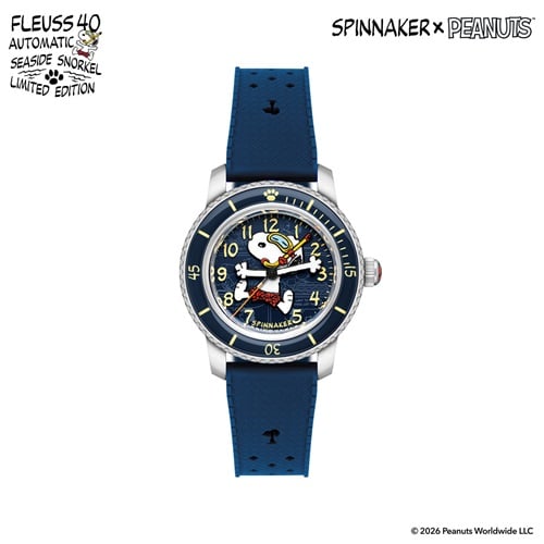 SPINNAKER(スピニカー) Fleuss 40 Automatic Peanuts Snoopy Snorkeling Limited Edition SP-5186-02<08 予約会>