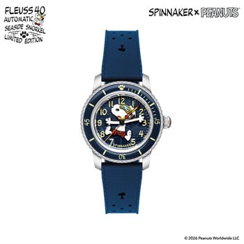 SPINNAKER(スピニカー) Fleuss 40 Automatic Peanuts Snoopy Snorkeling Limited Edition SP-5186-02<08 予約会>(文字盤:ネイビー-フリー)