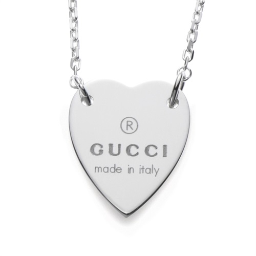 GUCCI ☆ハートペンダント付きトレードマークリング GUCCI]*Heart ring with trademark*トレードマークハートリング