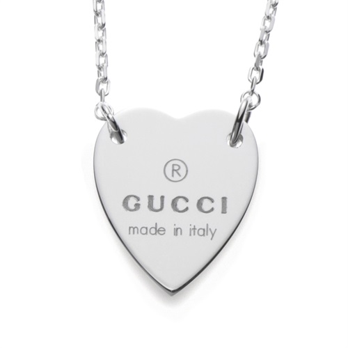GUCCI(グッチ) トレードマーク ハート ペンダント付き ネックレス  223512 J8400 8106<10 10日間>