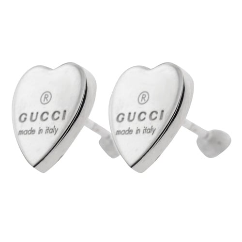 GUCCI(グッチ) トレードマーク ハートシェイプ ピアス 223990 J8400 8106<10 10日間>