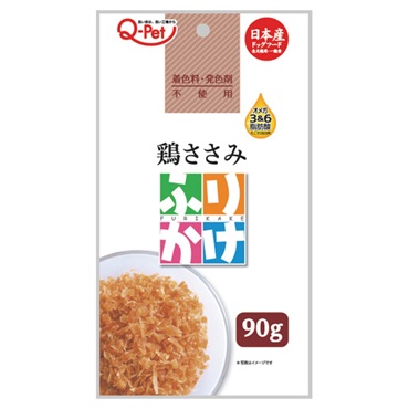 Q-Petふりかけ 鶏ささみ 90g 九州ペットフード