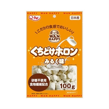 WANHAPPY　くちどけホロン　100ℊ　   九州ペットフード