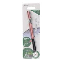 これ1本で2通りの書きごごち導電繊維タイプとクリアな丸型ヘッド