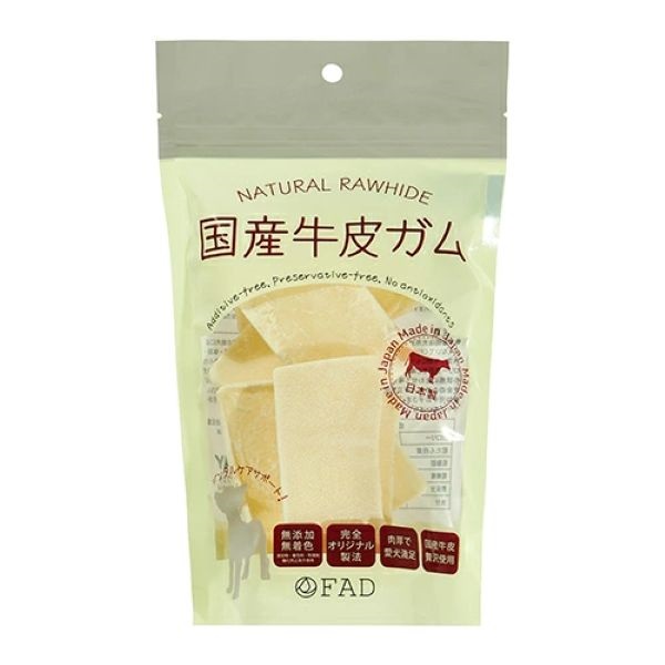 国産牛皮 チップス S 80g ファッド FAD ダッドウェイペット(80g)