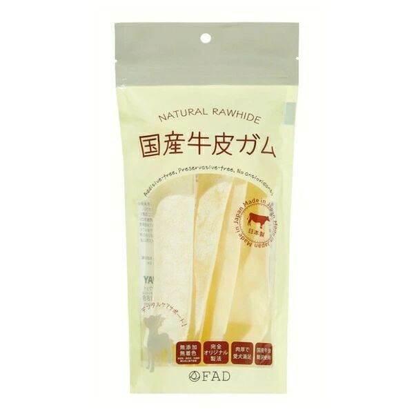 国産牛皮 チップス L 80g ファッド FAD ダッドウェイペット(80g)