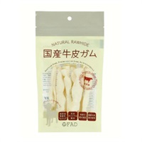 国産牛皮 フラットロール 60g ファッド FAD ダッドウェイペット(60g)