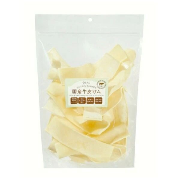 国産牛皮 チップス L バリューパック 400g ファッド FAD ダッドウェイペット(400g)