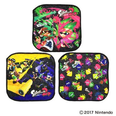 ミニタオル3枚セット スプラトゥーン2 A | イオンスタイル