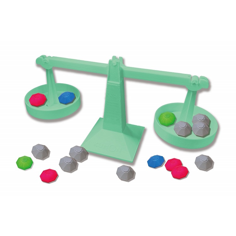 KUMON くもん 重さを比べて推理する！てんびん論理パズル