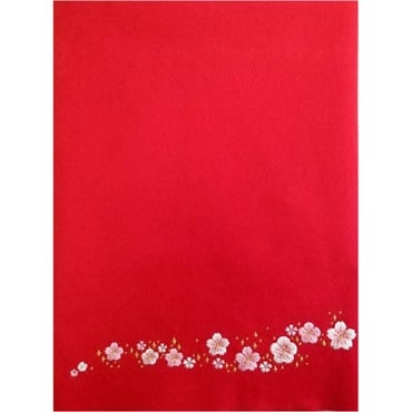 寿慶 刺繍柄入床飾り用敷物 75cm 4944358067611 ひな人形 雛人形
