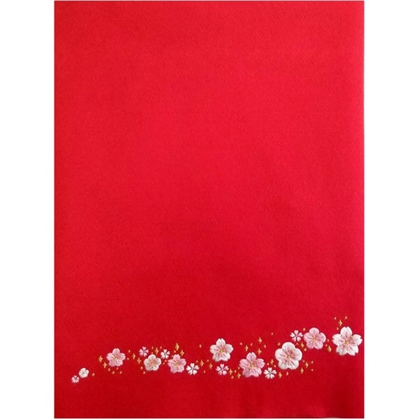 寿慶 刺繍柄入床飾り用敷物 75cm 4944358067611 ひな人形 雛人形