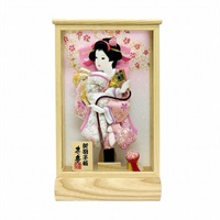 寿慶 羽子板ケース飾り「若菜(わかな)」 8号 4944358068991(4944358068991)
