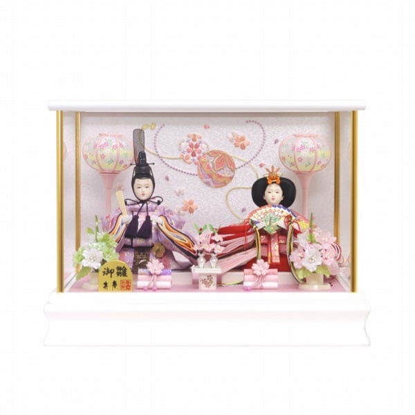寿慶 親王ケース飾り「なごみ」 4944358069158 ひな人形 雛人形