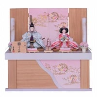 寿慶 親王収納飾り「花衣(はなごろも)」 4944358078235 ひな人形 雛人形(4944358078235)