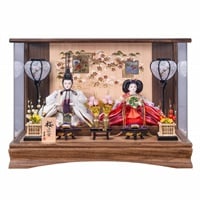 寿慶 親王ケース飾り「桜みやび」 4944358165577 ひな人形 雛人形(4944358165577)