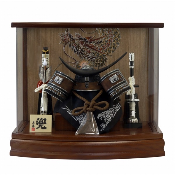 kooltkay様 専用【展示品限り】五月人形 兜 鍬形 ケース飾り K10