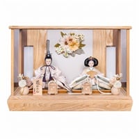 寿慶 親王ケース飾り「花かれん」 4944358169575 ひな人形 雛人形