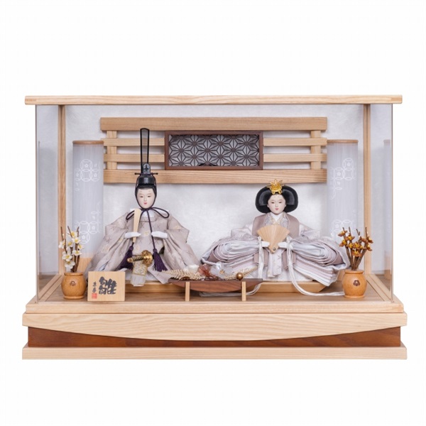 雛人形　収納飾り　寿慶 寿慶 親王収納飾り｢花丸桜｣ 4944358069127 ひな人形 雛人形 | イオン