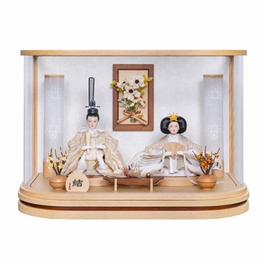 寿慶 親王ケース飾り「結」 4944358169735 ひな人形 雛人形 | イオン