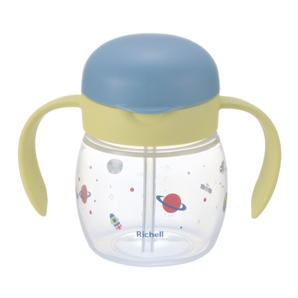 リッチェル トライ もれないストローマグ グリーン 7ヶ月頃～ ベビー