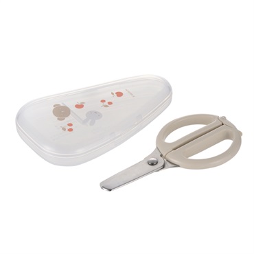 リッチェル ミッフィー＆ボリス サクッと切れる離乳食はさみ ケース付