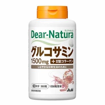 ディアナチュラ グルコサミン 60日分 360粒 ディアナチュラ Dear‐Nature アサヒグループ食品