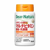 ディアナチュラ ビタミンD強化マルチビタミン・亜鉛・乳酸菌 30日 60粒 ディアナチュラ Dear-natura アサヒグループ食品 【栄養機能食品】(60粒)