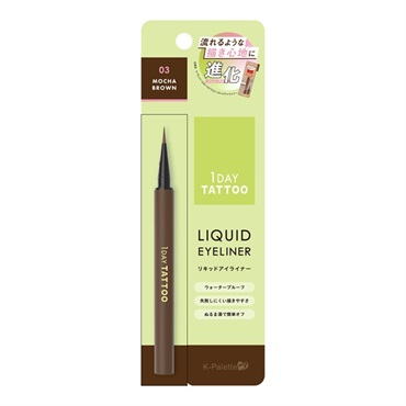 K-パレット 1DAY TATTOO リキッドアイライナーa 0.67ml K-Palette(03 モカブラウン)