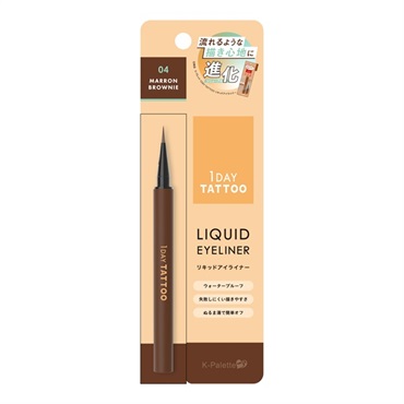 K-パレット 1DAY TATTOO リキッドアイライナーa 0.67ml K-Palette(04 マロンブラウニー)