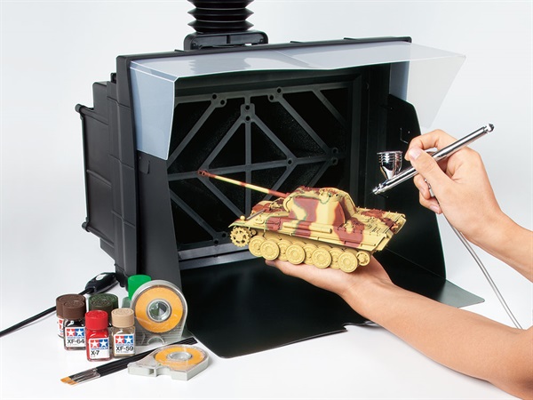 TAMIYA タミヤ ペインティングブース Amazon | タミヤ(TAMIYA) エアーブラシシステム No.8 ペイン