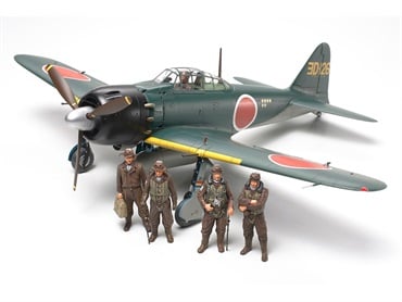 タミヤ 傑作機シリーズ 1/48 三菱 零式艦上戦闘機五二型/五二型