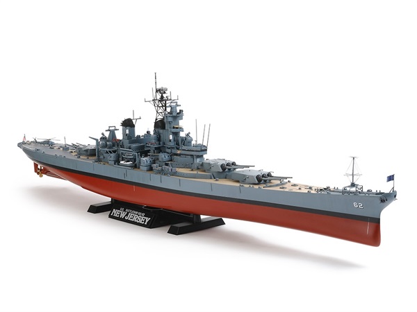 タミヤ 1/350 アメリカ海軍戦艦 BB-62 ニュージャージー