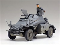 タミヤプラモデル1/35 装甲車 フィギュア 完成品美品 タミヤ MMドイツ4輪装甲車222(エッチング付) 4950344995837 プラモデル