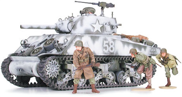 タミヤ MMM4Aｼｬｰﾏﾝ105mm(突撃支援)4950344996476 プラモデルTAMIYA